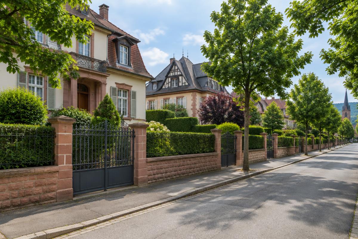 Rue résidentielle de Brunstatt-Didenheim — secteur d'intervention de notre serrurier dépanneur 24h/24