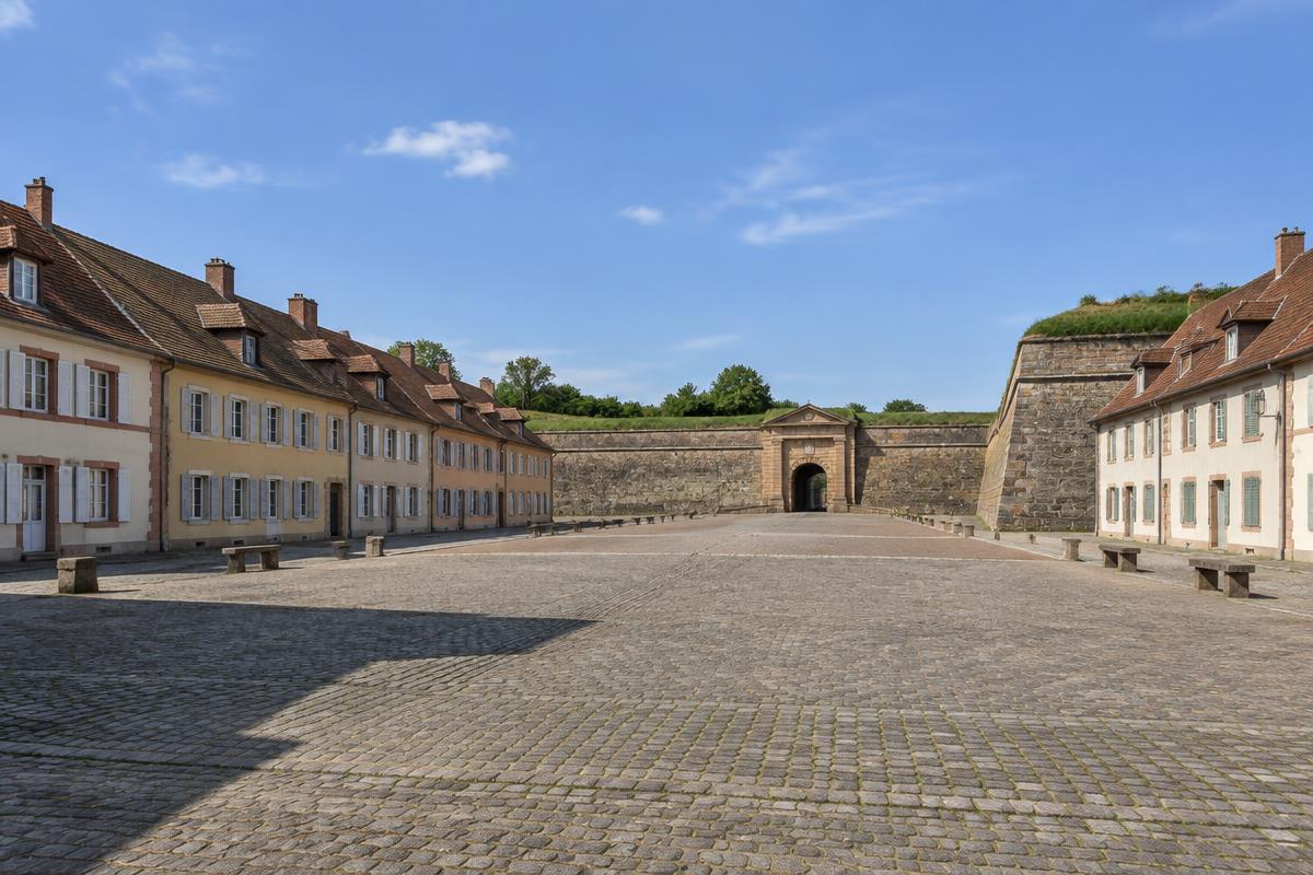 Place d'armes fortifiée de Neuf-Brisach — secteur d'intervention de notre serrurier dépanneur 24h/24