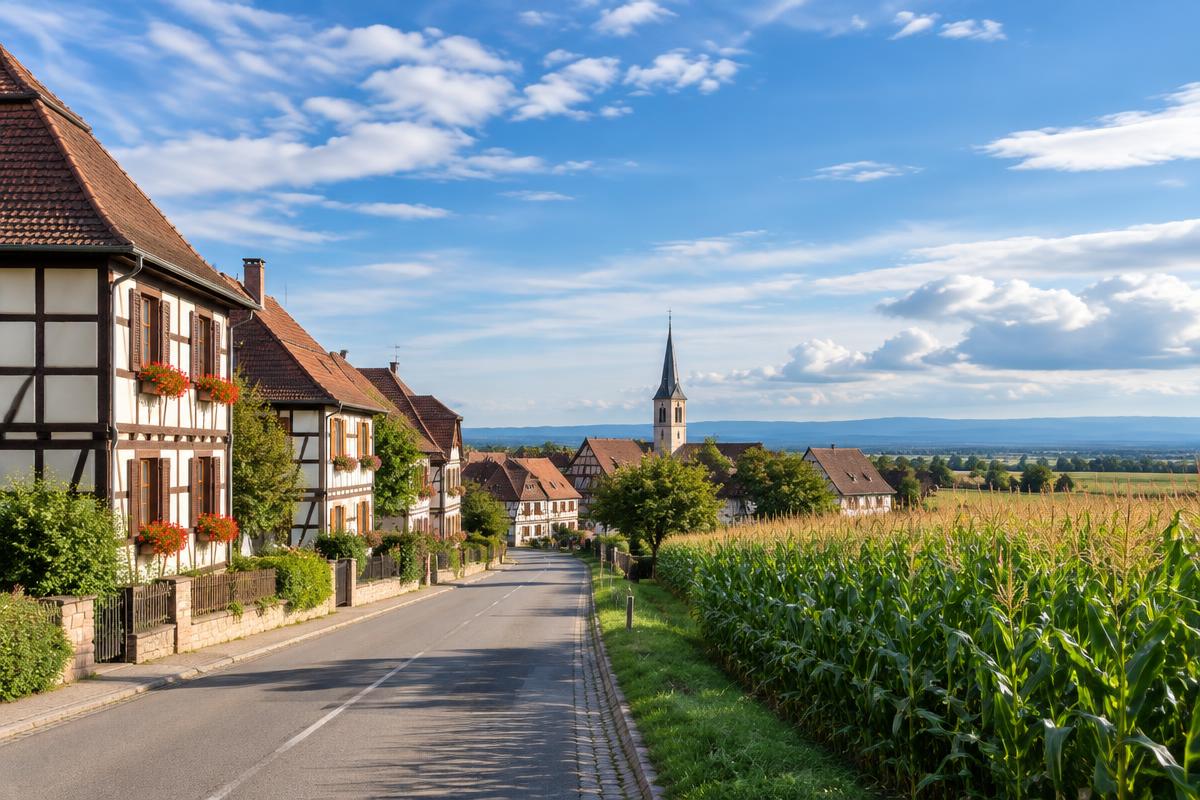 village de la plaine d'Alsace — secteur de Cernay, desservi 24h/24 par notre serrurier dépanneur